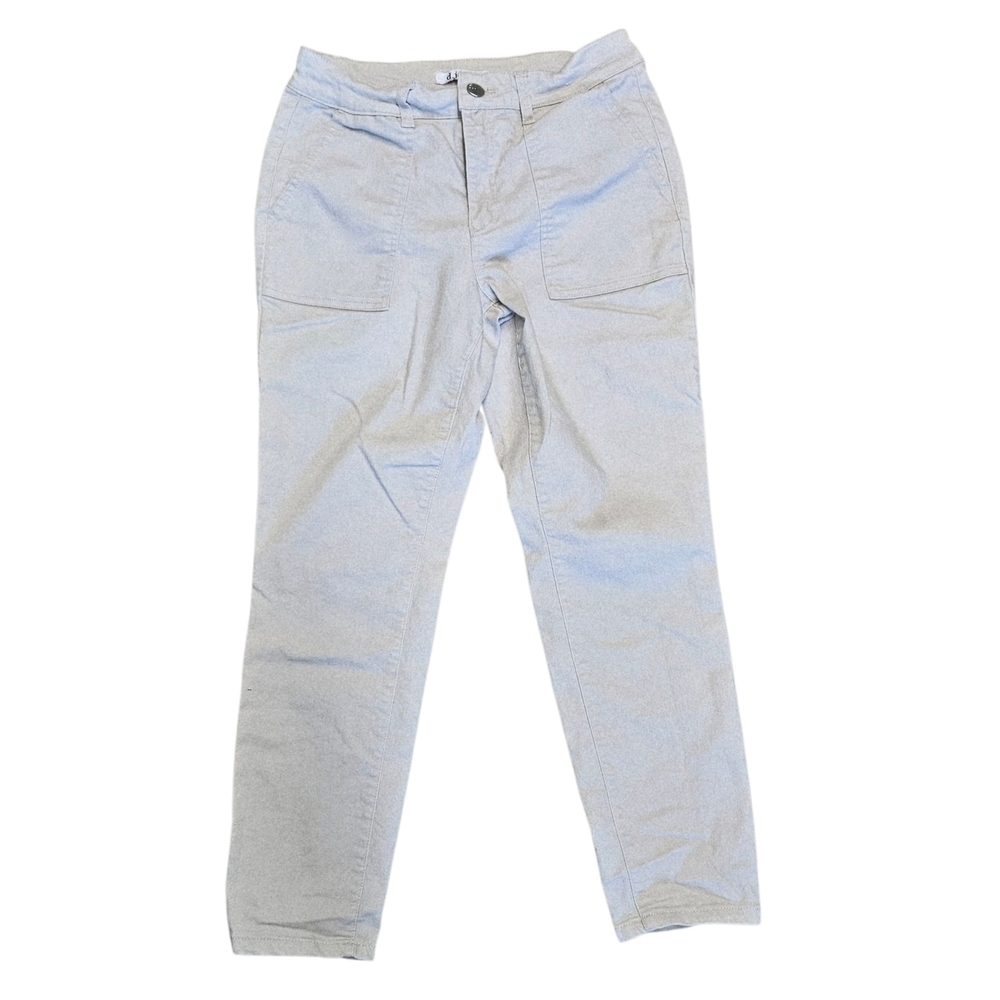 d. jeans Beige Ankle Jeans With Cargo Front Pockets Size 4 - Picture 5 of 12